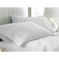 Rey's Fine Linen - Pillow Cover Set - Plain - 100% Cotton - 200 Thread Count - White - King: 
