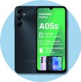 Samsung A05s 64GB SM-A057F/DS Black LTE AFA: 