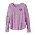 Women's Hero Long Sleeve Knit Top - Lavender Herb - XL: 