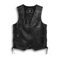 Men's Tradition II Leather Vest - 2XL: 