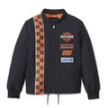 Men's Race Stripes Coaches Jacket - M: 