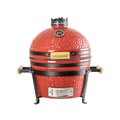 Kamado Mini Phoenix 16" ? Tabletop Grill (red): 