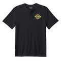 Men's Bar & Shield Racing Short Sleeve Henley - 2XL: 
