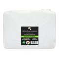 Reys Fine Linen Egyptian Collection Duvet Cover - Double XL (Optical White): 