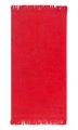 Bunty Plush Terry Fringe Guest Towel (Tomato)(380gsm): 