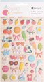 Rosies Studio Sweet Sunshine Puffy Motif Stickers (1 Sheet): 