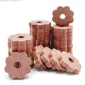 Chenshia 30-Pcs Aromatic Cedar Wood Rings, Moth Repellent, Cabinets Scent: 