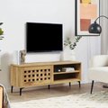 Peggy Oak Plasma Stand: 