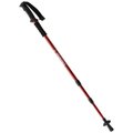 Deli Aluminum Ultra Light Hiking Trekking Pole (65-135cm)(Red): 