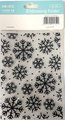 Kamei Embossing Folder - Snow (4 x 6"): 