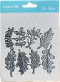 Kamei Cutting Dies - Golden Tree Leaves (110x110mm): 