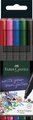 Faber-Castell Grip Finepen - Basic (0.4)(Wallet of 5): 