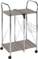 Wenko Liky Foldable Serving Trolley (Wood/Metal): 