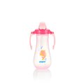 Pigeon Tall Straw Bottle (300ml)(Pink): 