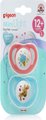 Pigeon Minilight Pacifier 2Pack (L) Girl: 