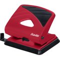 Bantex B9306 Office Punch (2 hole)(Red): 