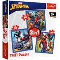 Trefl Marvel Spider-Man 3-in-1 Jigsaw Puzzles: 