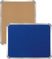 Parrot Felt Info Board with Aluminium Frame (1200 x 1200mm)(Royal Blue): 