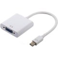 Ultra-Link UL-MDP/VGA015 Mini Display Port to VGA Female Adapter (White): 