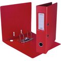 Treeline A4 PVC Lever Arch Files (Red)(10 Pack): 