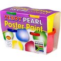 Teddy Pearl Poster Paint Set (4 x 100ml): 