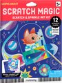 Cosmic Galaxy Scratch & Sparkle Art Activity Kit: 