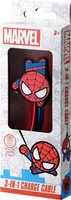 Marvel Spiderman 3-in-1 Charging Cable: 