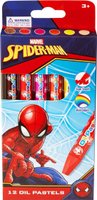 Marvel Spiderman Oil Pastels (12 Pack): 