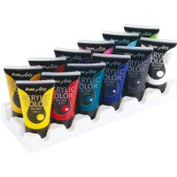 Pentel Acrylic Colours Paint Set (12 x 28ml): 