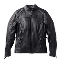 Women?s Heather Avenue Triple Vent System? Leather Jacket - L: 