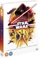 Star Wars Sequel Trilogy - The Force Awakens / The Last Jedi / The Rise Of Skywalker (DVD, Boxed set): Daisy Ridley, John...
