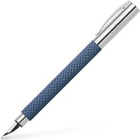 Faber-Castell Ambition Opart Fountain Pen - M (Deep Water): 