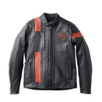 Men?s Hwy-100 Waterproof Leather Jacket - 3XL: 