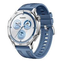 Huawei GT 5 Smart Watch (Blue)(46mm) - Inc Free Huawei FreeBuds 6i Buds | Portable Coffee Cup & 3 Month Care +: 
