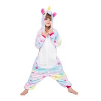 Iconix Kids Purple Starry Unicorn Onesie (4-5 Years): 