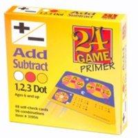 24�Game (Maths 24) Add/Subtract Educational Card Game: 