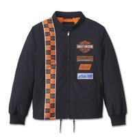 Men's Race Stripes Coaches Jacket - XL: 