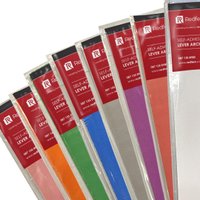 Redfern Lever Arch File Labels Value Pack (24 Pack)(Assorted Colours): 