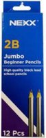 NEXX Jumbo Triangular Pencils - 2B (12 Pack): 