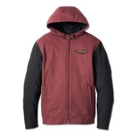 Men's 120th Anniversary Deflector Riding Fleece - Rum Raisin & Black - M: 