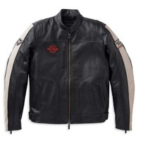 Men's Enduro Leather Riding Jacket - 4XL: 