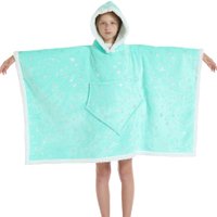 Iconix Kids 2-in-1 Hooded Poncho Blanket (Stars): 