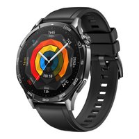 Huawei GT 5 Smart Watch (Black)(46mm) - Inc Free Huawei FreeBuds 6i Buds | Portable Coffee Cup & 3 Month Care +: 