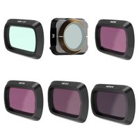 JSR For DJI Mavic Air 2 Motion Camera Filter, Style: UV+CPL+ND8+ND16+ND32+ND64: 