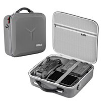 DJI Mavic 4 Pro / RC Pro 2 STARTRC All-rounder Shoulder PU Storage Bag Handbag (Grey): 