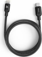 Adam Elements PeAk II Lightning to USB-C Cable (1.2m) (Black): 
