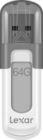 Lexar Jumpdrive V100 USB 3.0 Flash Drive (64GB)(White): 