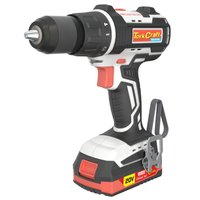 Tork Craft ID13B Industrial Brushless Impact Drill Driver - with 2x 2A Batteries: 