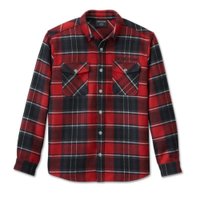 Men's Premium Overshirt - Plaid - L: 