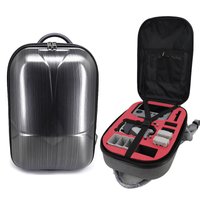 DJI Mini 4 Pro Drone Storage Bag Carbon Fiber Backpack, Spec: Brushed Style: 
